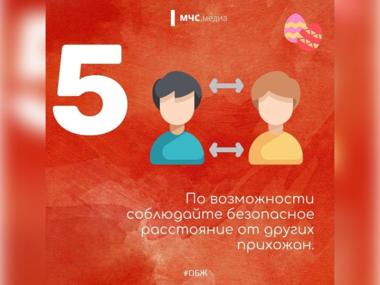 ОНДиПР Кировского района напоминает - правила пожарной безопасности в период празднования Пасхи.